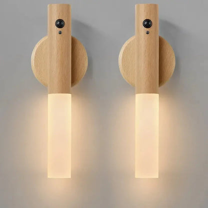 Smart Motion Sensor Night Light – Rechargeable LED Wall Lamp