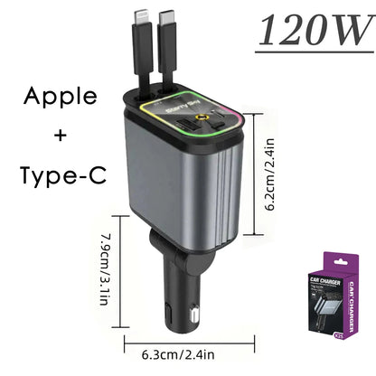 Dabfavshop Best Retractable Charger for Cars