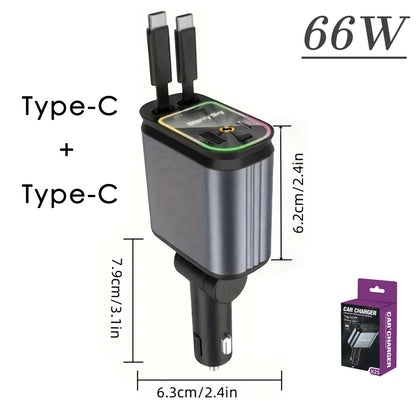 Dabfavshop Best Retractable Charger for Cars